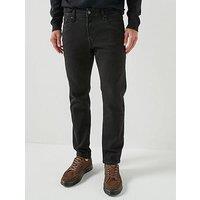 Jack & Jones Mike Tapered Fit Jeans - Black Denim