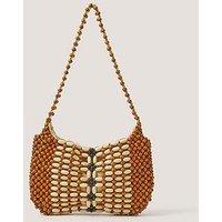 Monsoon Mira Beaded Clutch Bag