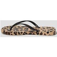 Monsoon Eva Leopard Flip Flop - Print