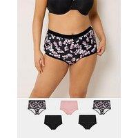 Yours Curve Floral Full Briefs