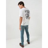 Jack & Jones Graphic Print T-Shirt - Bright White