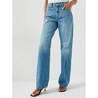 7 For All Mankind Rigid Tess Trouser In Skyfrost