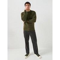 Jack & Jones Men'S Soho Ollie Crew Neck Knitted Jumper - Khaki