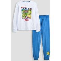 The Very Collection Boys Teenage Mutant Ninja Turtles Graphic Pyjamas - Blue