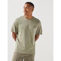 Jack & Jones Archive Graphic Crew Neck T-Shirt - Khaki