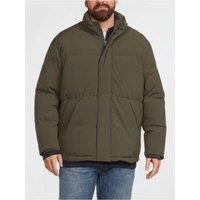 Jack & Jones Men'S Plus Soho Puffer Coat - Khaki