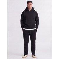 Jack & Jones Jack & Jones Mens Plus Uncuffed Drawstring Jogging Bottoms - Black