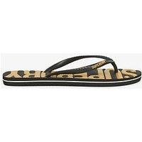 Superdry Vintage Vegan Flip Flop - Black