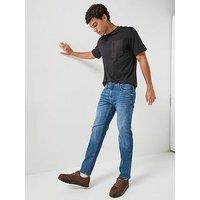 Jack & Jones Mike Tapered Fit Jeans - Blue Denim