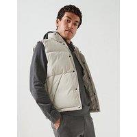 Jack & Jones Soho Padded Gilet - Dove