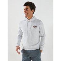 Jack & Jones Men'S Aero Logo Hoodie - White