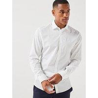 Jack & Jones Joe Long Sleeve Plain Shirt - White