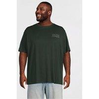 Jack & Jones Plus Corp Logo T-Shirt - Scarab
