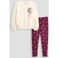 The Very Collection Girls Gabby'S Dolls House Character Print Sweatshirt And Leggings Set - Pink