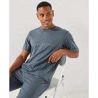Jack & Jones Star Crew Neck T-Shirt - Dark Blue