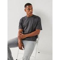 Jack & Jones Archive Graphic Crew Neck T-Shirt - Dark Grey