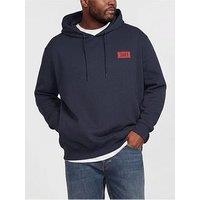 Jack & Jones Plus Rush T-Shirt Hoodie Set - Blue