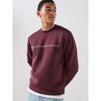 Jack & Jones Fusion Scuba Crew Sweat - Brown