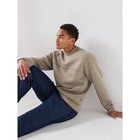 Jack & Jones Fusion Scuba Crew Sweat - Light Khaki