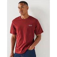 Jack & Jones Archive Graphic Crew Neck T-Shirt - Fired Brick