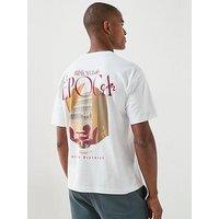 Jack & Jones Salamanca Photo Back Graphic T-Shirt - White