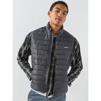 Jack & Jones Elvis Light Gilet With Collar - Grey