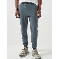 Jack & Jones Men'S Cuffed Joggers With Drawstring Waist - Turbulence Blue