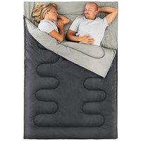 Trail Double Envelope Sleeping Bag - 250Gsm, Charcoal
