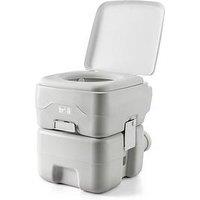Trail 20L Portable Camping Toilet - Light Grey