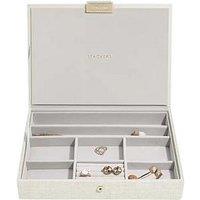 Stackers Oatmeal & Linen Classic Jewellery Box Lid