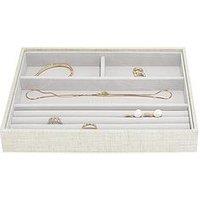 Stackers Oatmeal & Linen Classic Ring & Bracelet Layer Tray
