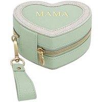 Stackers Green Mama Heart Jewellery Box