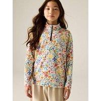 Regatta Girls Cath Kidston Junior Half-Zip Fleece - Harmony Ditsy