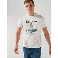 Barbour Harbourside Graphic T-Shirt - Cream