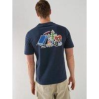 Barbour Relaxed Fit Camping Trip T-Shirt - Navy