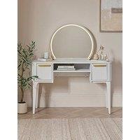 The Very Collection Carina Dressing Table & Lit Mirror - Fsc Certified