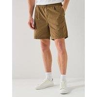 Barbour Relaxed Fit Rickfell Ripstop Short - Khaki