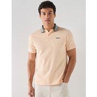 Barbour International Neville Tipped Polo Shirt - Light Orange