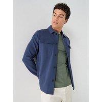 Barbour International Esh Twill Overshirt - Navy