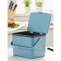 Eko Deco Caddy Compost Bin 4L - Titanium Blue