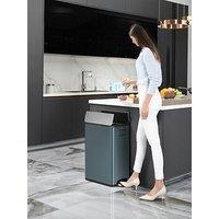 Eko Ecofly Recycling Pedal Bin 20L+20L - Titanium Blue