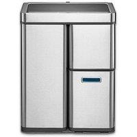 Eko Mirage Plus Recycling Sensor Bin 30+15+15L - Silver