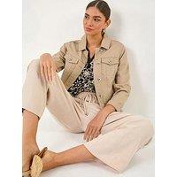 Roman Cropped Linen Trouser