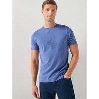 Hackett Graphic T-Shirt - Blue