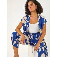 Roman Floral Mono Print Trouser