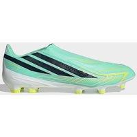 Adidas Mens F50 Hyperfast League Laceless Firm Ground Football Boots - Green/Navy