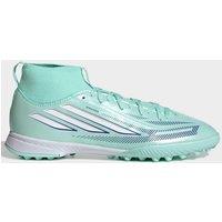Adidas Junior F50 Sparkfusion League Astro Turf Football Boots - Green/White