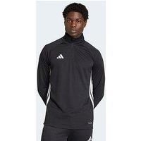 Adidas Men'S Tiro 26 Essentials Climacool Quarter-Zip Training Top - Black