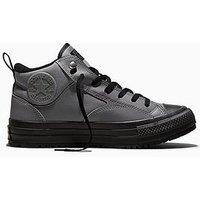 Converse Mens Malden Street Weatherized Hi-Top Boot Trainers - Grey