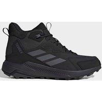 Adidas Terrex Mens Anylander Leather Mid Hiking Boots - Black